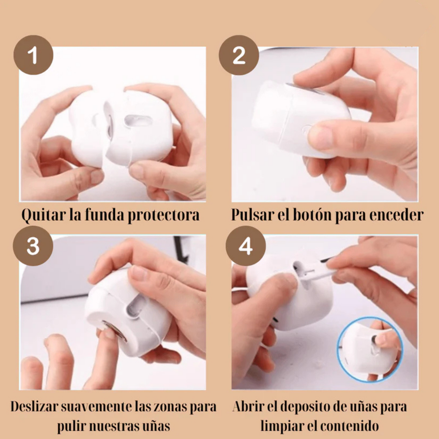 Cortaúñas eléctrico