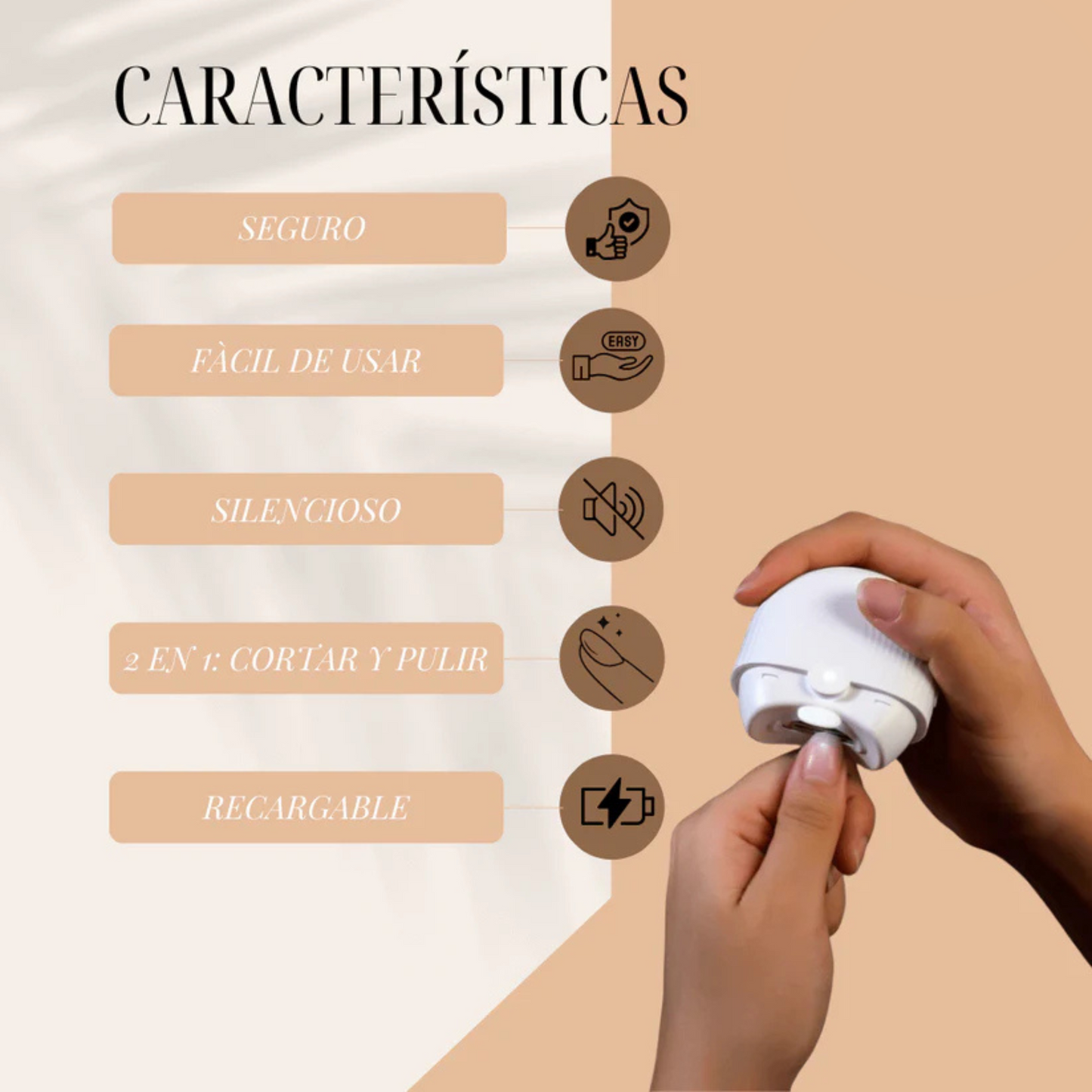 Cortaúñas eléctrico